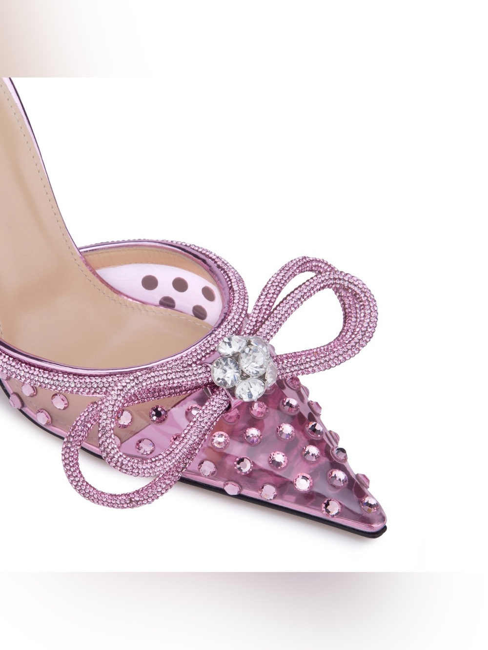Mach & Mach Double Bow Mules - Picture 2 of 7